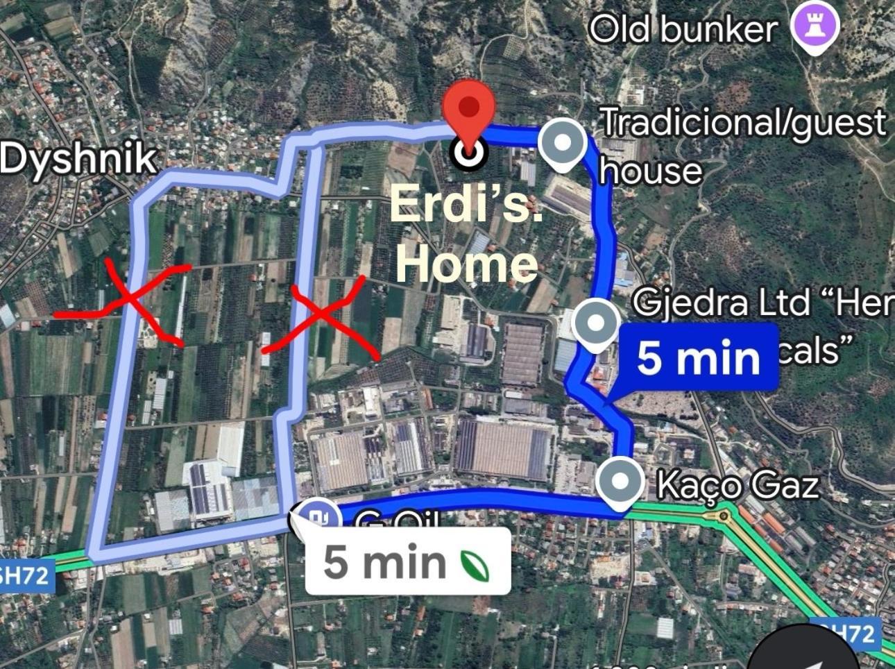 Erdi'S Home Μπεράτ Εξωτερικό φωτογραφία